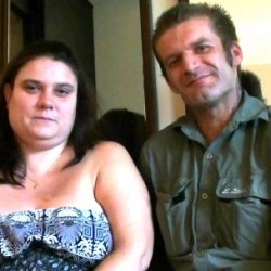 Begoña and her ex-husband. Today with uncovered faces, she accepts the challenge of fucking the Swinger Lives' visitors